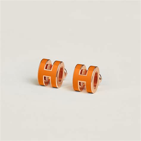 hermes pop h earrings hk|hermes horn and lacquer earrings.